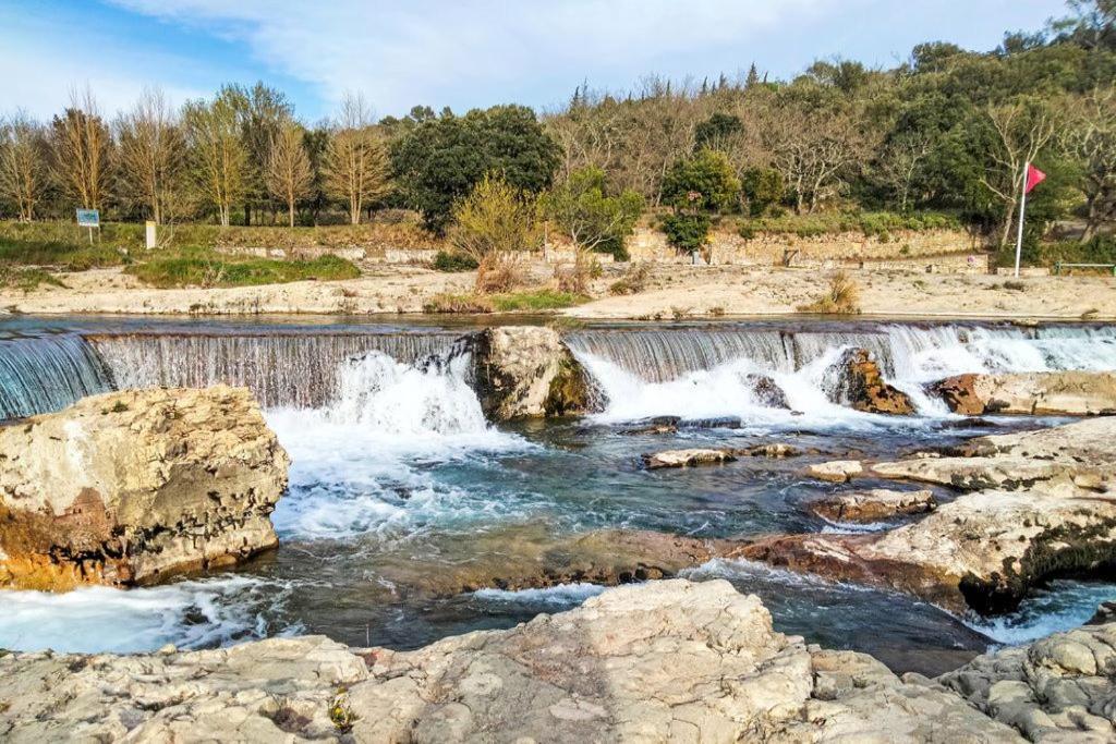 Gite Les Oliviers 10 Pers Piscine Au Calme 4 Etoiles Saint-Laurent-la-Vernède المظهر الخارجي الصورة