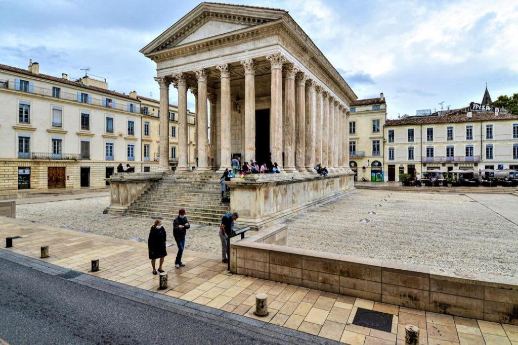 Gite Les Oliviers 10 Pers Piscine Au Calme 4 Etoiles Saint-Laurent-la-Vernède المظهر الخارجي الصورة